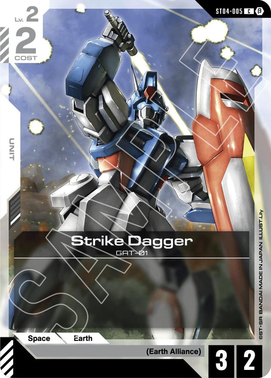 Image for Strike Dagger (ST04-005) (GD01_b) - Gundam Card Game