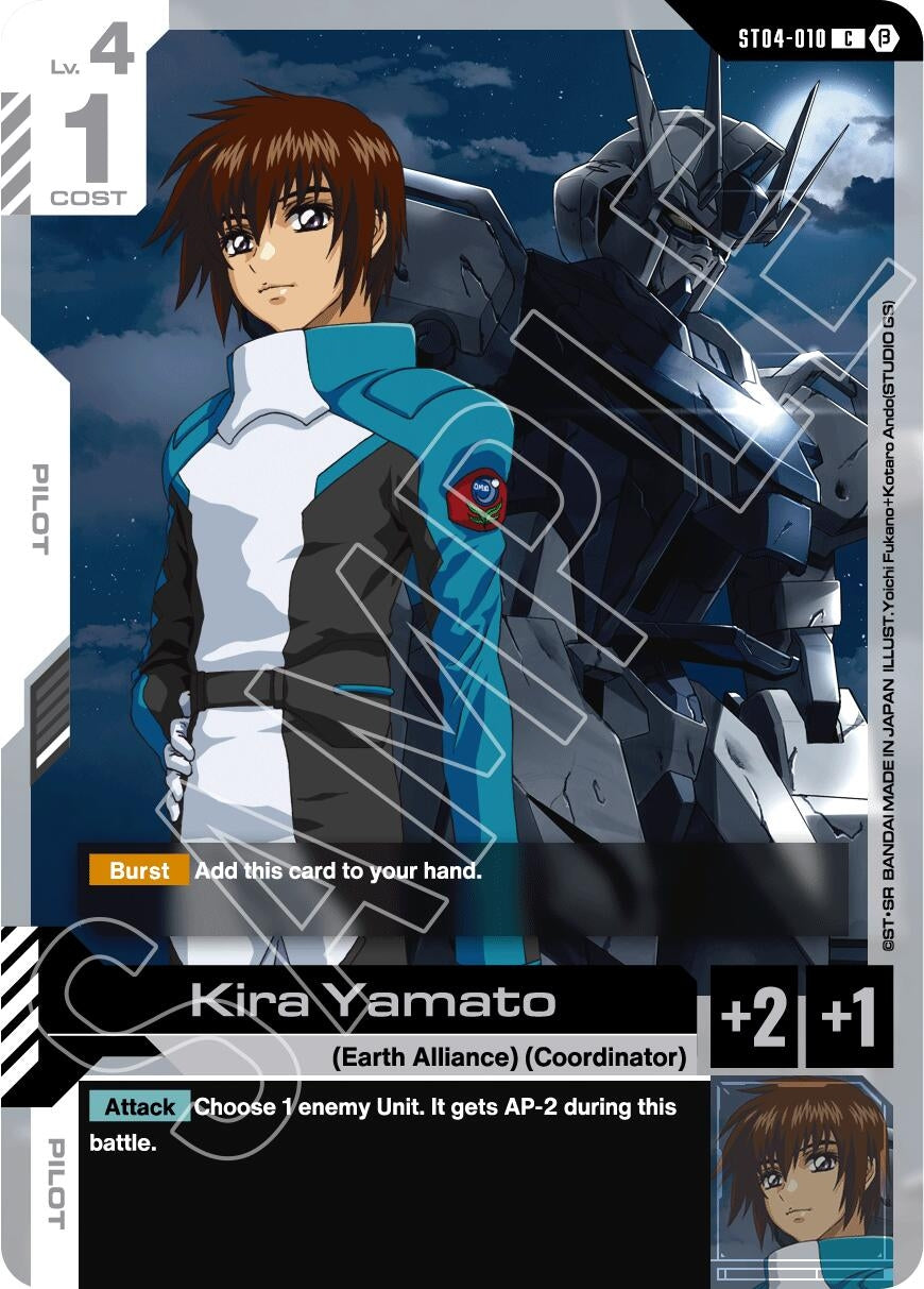 Image for Kira Yamato (ST04-010) (GD01_b) - Gundam Card Game