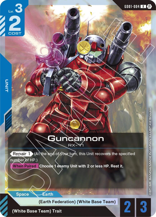Image for Guncannon (GD01-004) (GD01_b) - Gundam Card Game