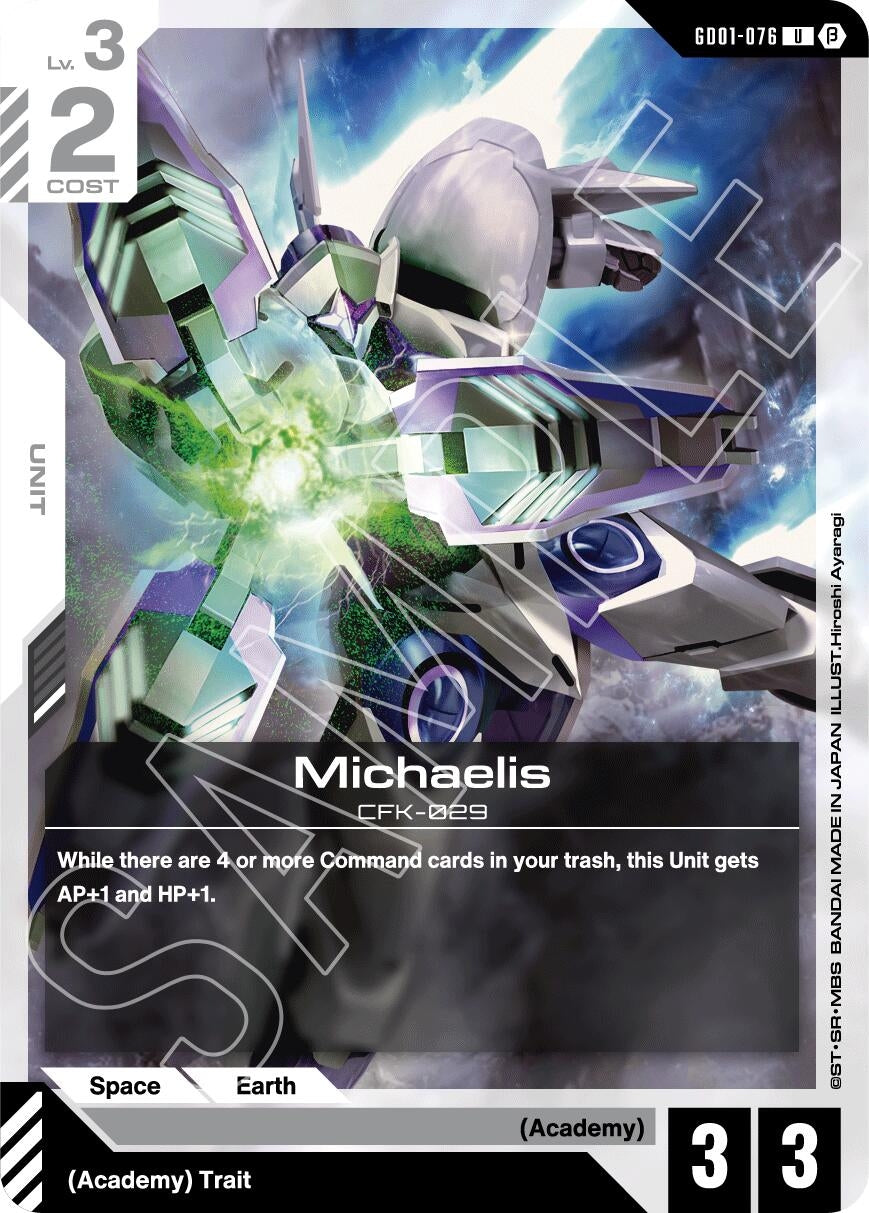 Image for Michaelis (GD01-076) (GD01_b) - Gundam Card Game