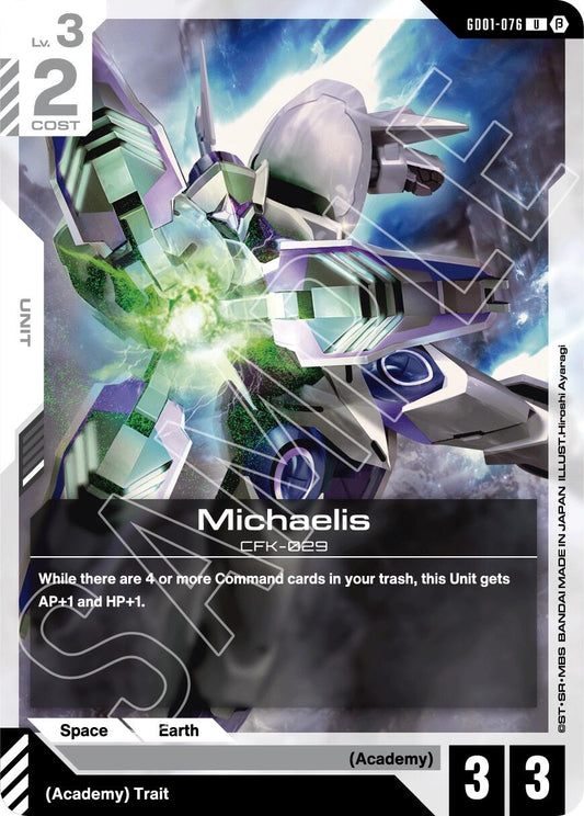Image for Michaelis (GD01-076) (GD01_b) - Gundam Card Game