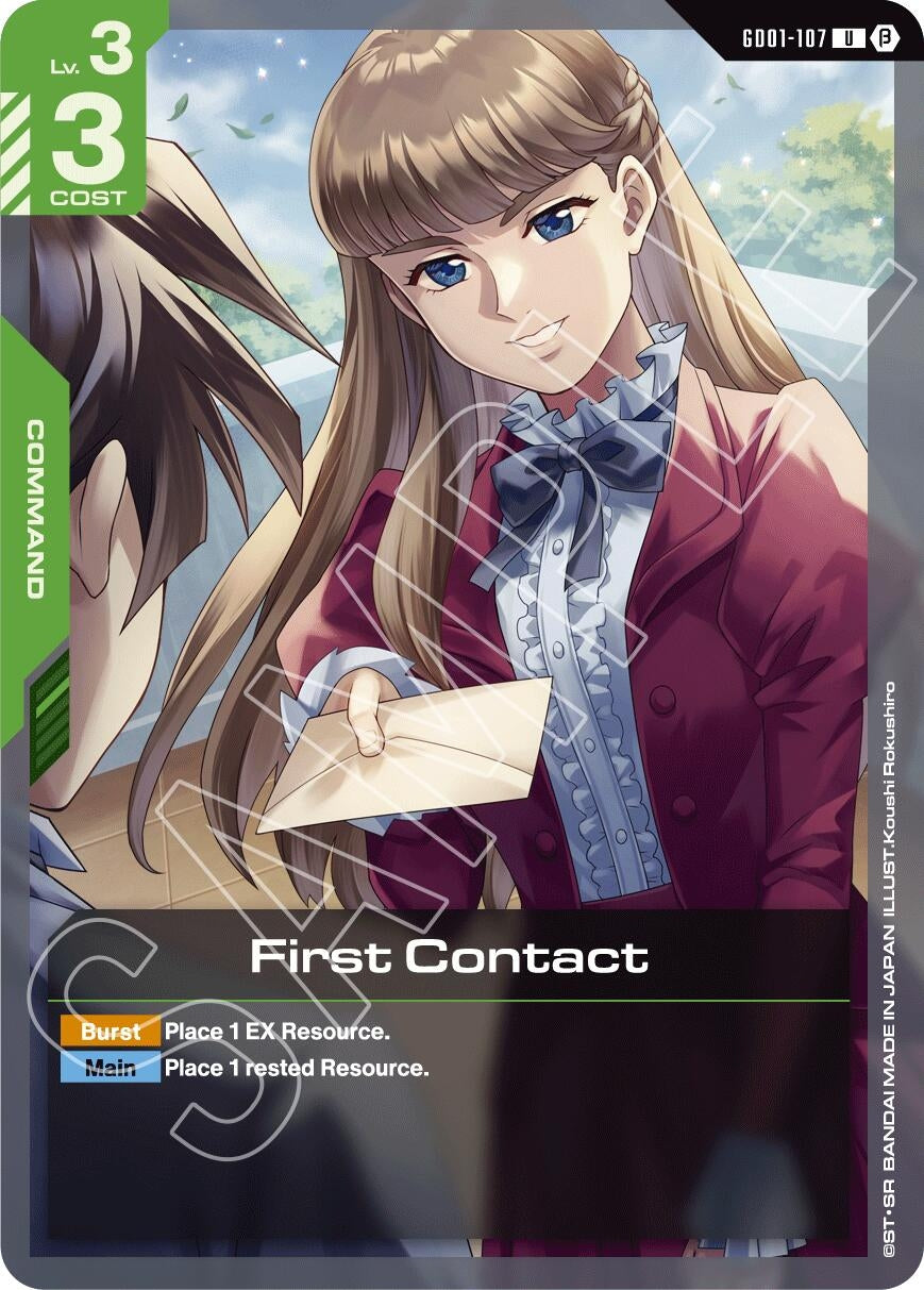 Image for First Contact (GD01-107) (GD01_b) - Gundam Card Game