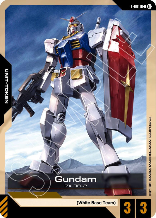Image for Gundam (Token) (T-001) (GD01_b) - Gundam Card Game