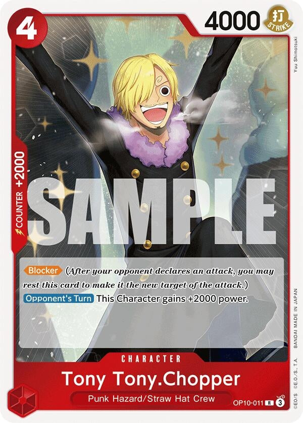 Image for Tony Tony.Chopper (011) (OP10-011) (OP10) - One Piece Card Game