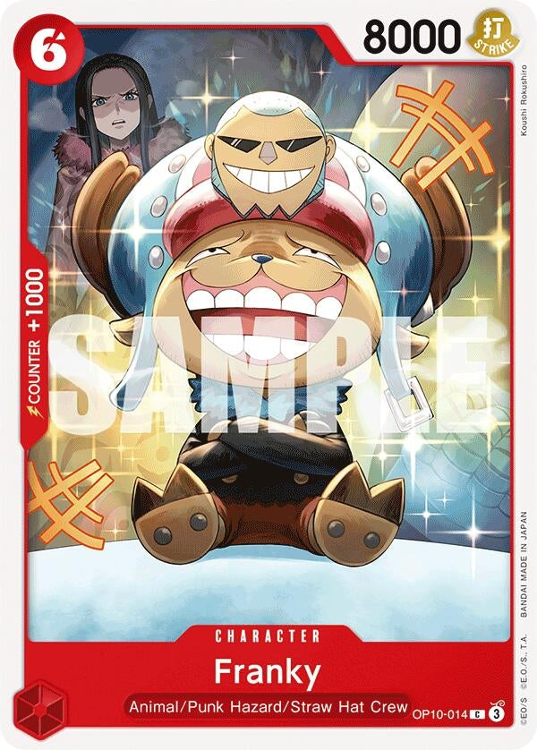 Image for Franky (014) (OP10-014) (OP10) - One Piece Card Game