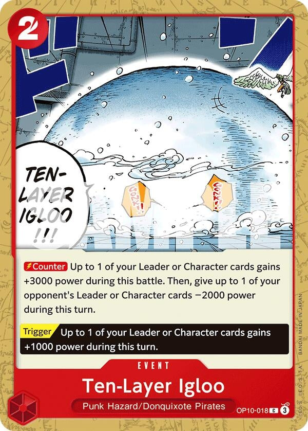 Image for Ten-Layer Igloo (OP10-018) (OP10) - One Piece Card Game
