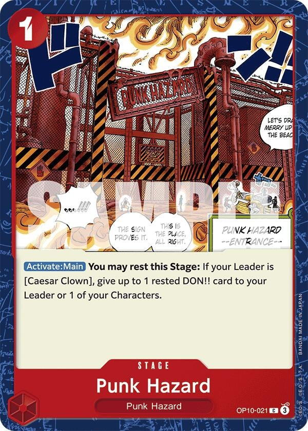 Image for Punk Hazard (OP10-021) (OP10) - One Piece Card Game