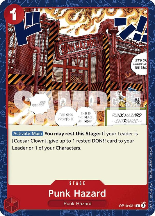 Image for Punk Hazard (OP10-021) (OP10) - One Piece Card Game