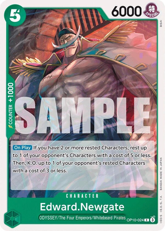 Image for Edward.Newgate (OP10-024) (OP10) - One Piece Card Game