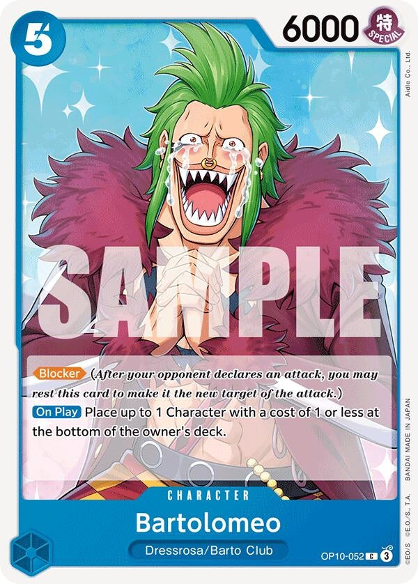 Image for Bartolomeo (OP10-052) (OP10) - One Piece Card Game