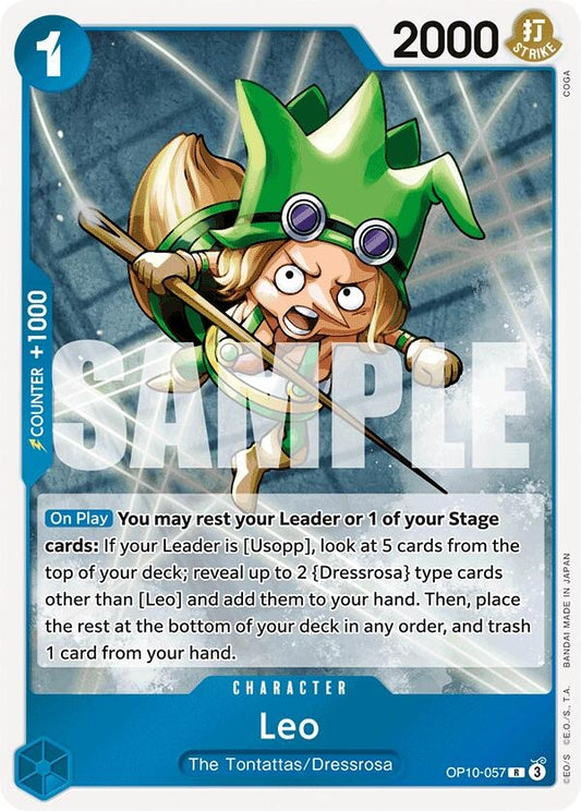 Image for Leo (OP10-057) (OP10) - One Piece Card Game