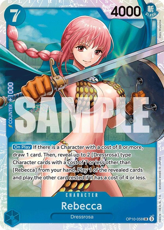Image for Rebecca (OP10-058) (OP10) - One Piece Card Game