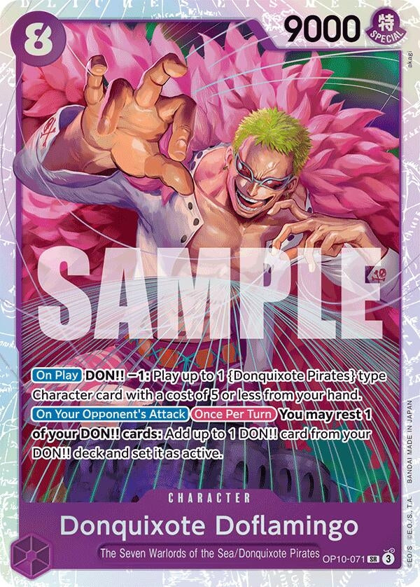 Image for Donquixote Doflamingo (OP10-071) (OP10) - One Piece Card Game
