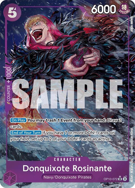 Image for Donquixote Rosinante (Parallel) (OP10-072) (OP10) - One Piece Card Game