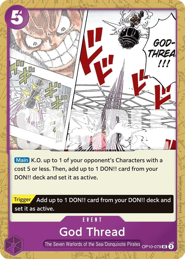 Image for God Thread (OP10-079) (OP10) - One Piece Card Game