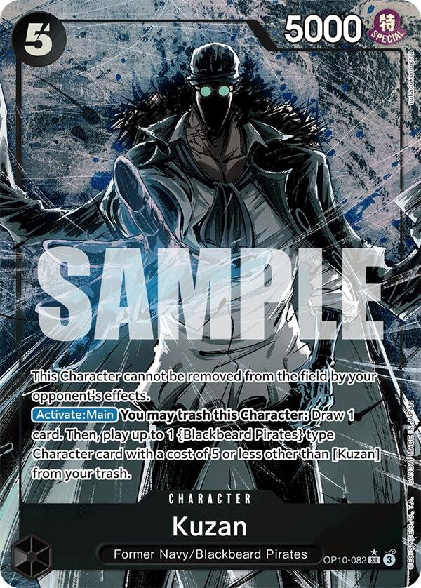 Image for Kuzan (Parallel) (OP10-082) (OP10) - One Piece Card Game