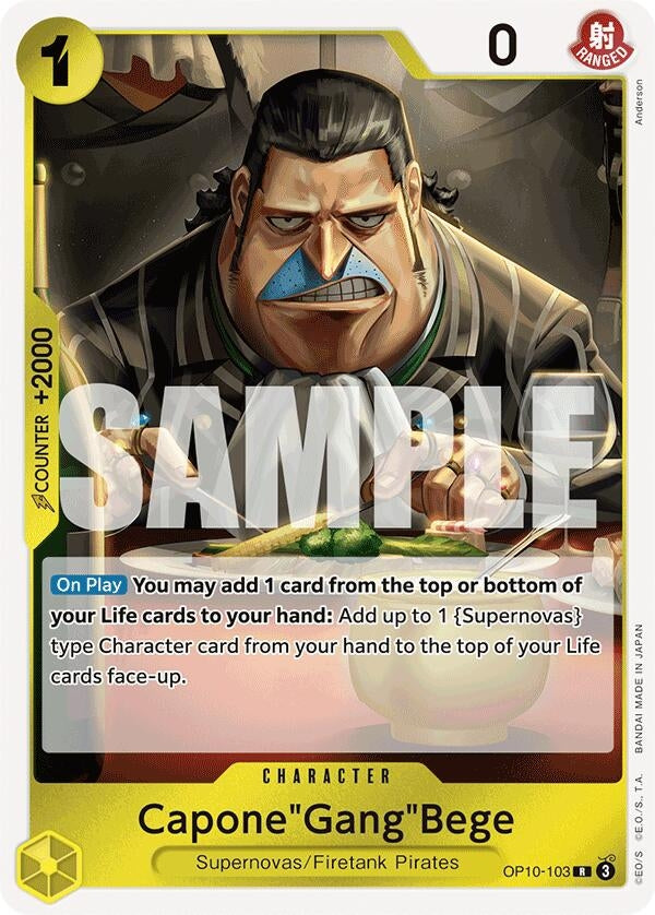 Image for Capone"Gang"Bege (OP10-103) (OP10) - One Piece Card Game