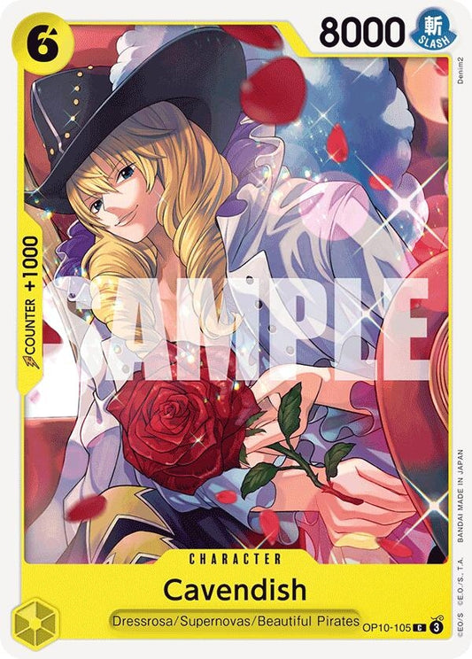 Image for Cavendish (105) (OP10-105) (OP10) - One Piece Card Game
