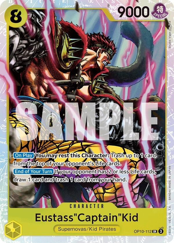 Image for Eustass"Captain"Kid (112) (OP10-112) (OP10) - One Piece Card Game