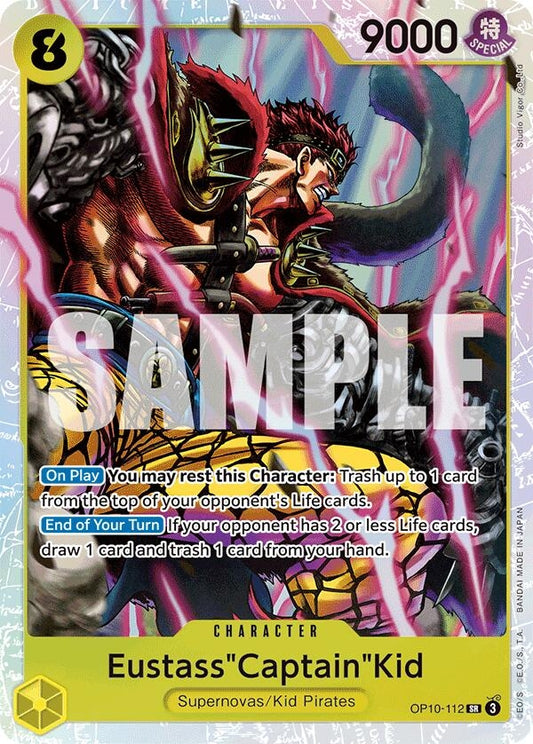 Image for Eustass"Captain"Kid (112) (OP10-112) (OP10) - One Piece Card Game