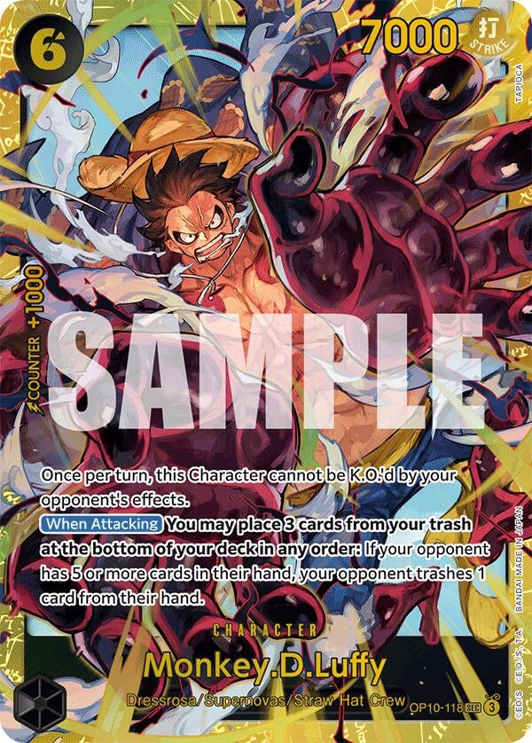 Image for Monkey.D.Luffy (118) (OP10-118) (OP10) - One Piece Card Game