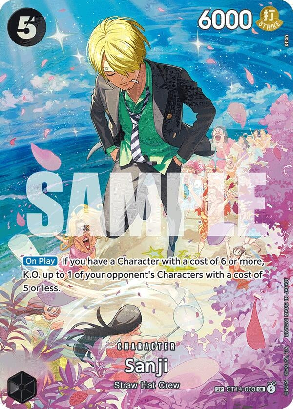 Image for Sanji (SP) (ST14-003) (OP10) - One Piece Card Game
