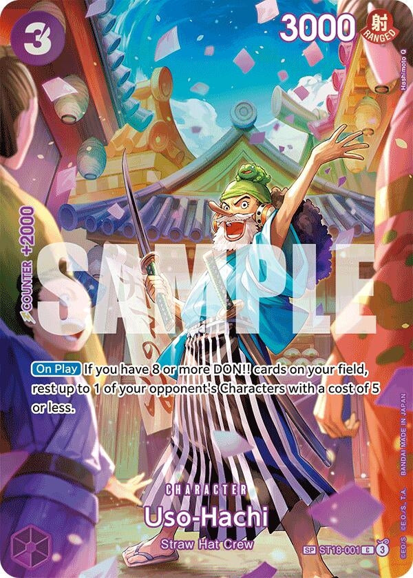 Image for Uso-Hachi (SP) (ST18-001) (OP10) - One Piece Card Game