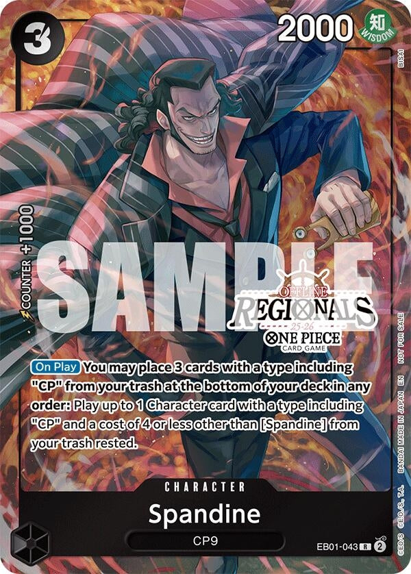 Image for Spandine (Regional Participation Pack 2025 Vol.1) (EB01-043) (OP-PR) - One Piece Card Game