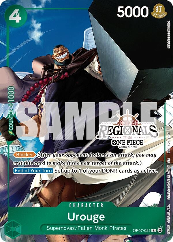 Image for Urouge (Regional Participation Pack 2025 Vol.1) (OP07-021) (OP-PR) - One Piece Card Game