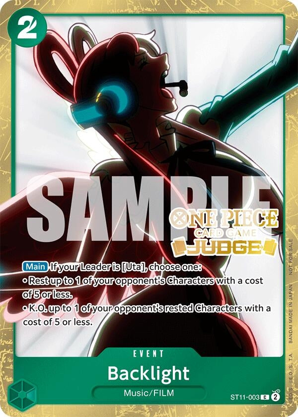 Image for Backlight (Judge Pack Vol. 5) (ST11-003) (OP-PR) - One Piece Card Game