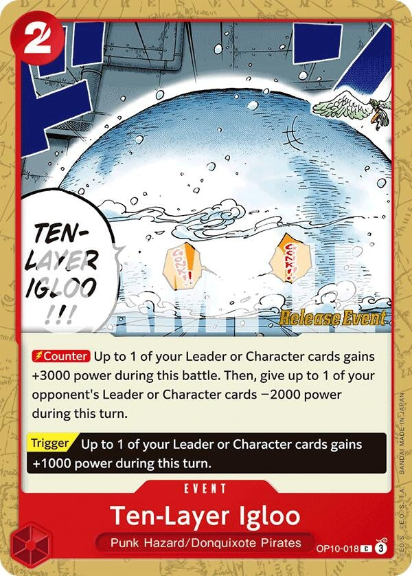 Image for Ten-Layer Igloo (OP10-018) (OP10 RE) - One Piece Card Game