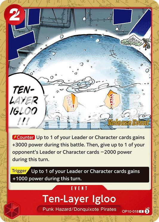 Image for Ten-Layer Igloo (OP10-018) (OP10 RE) - One Piece Card Game