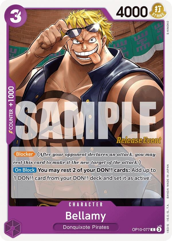 Image for Bellamy (OP10-077) (OP10 RE) - One Piece Card Game