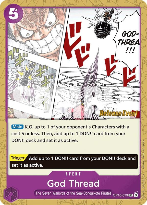 Image for God Thread (OP10-079) (OP10 RE) - One Piece Card Game