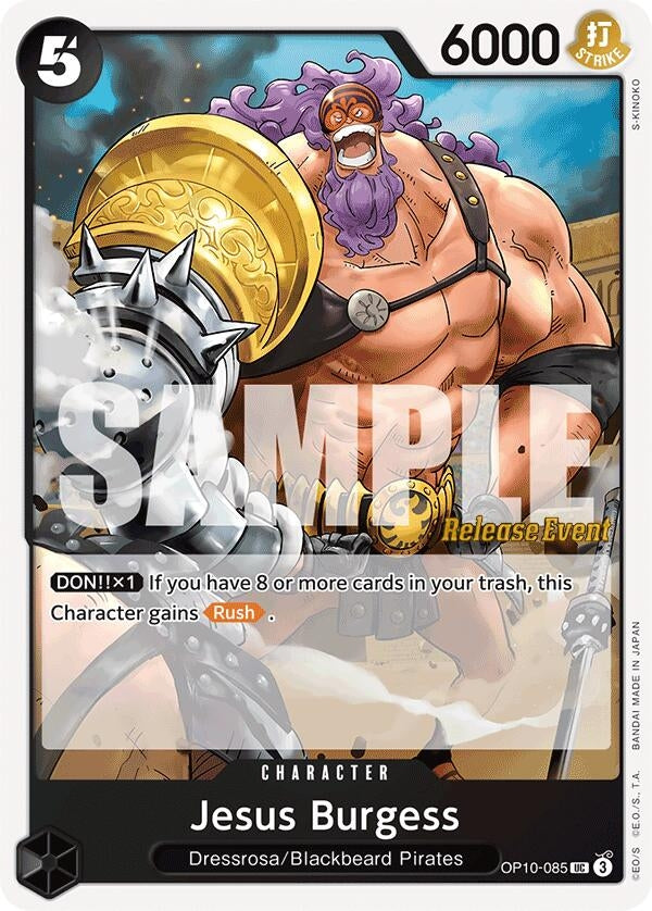 Image for Jesus Burgess (OP10-085) (OP10 RE) - One Piece Card Game