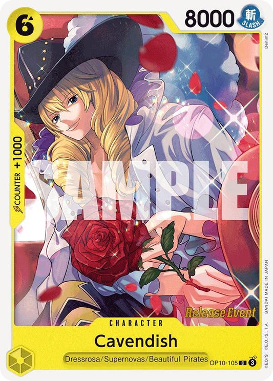 Image for Cavendish (105) (OP10-105) (OP10 RE) - One Piece Card Game