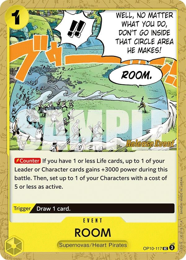 Image for ROOM (OP10-117) (OP10 RE) - One Piece Card Game