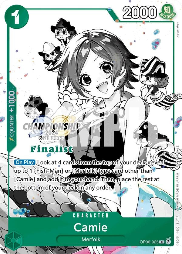 Image for Camie (Championship 2024 Finalist Card Set Vol. 2) (OP06-025) (OP-PR) - One Piece Card Game