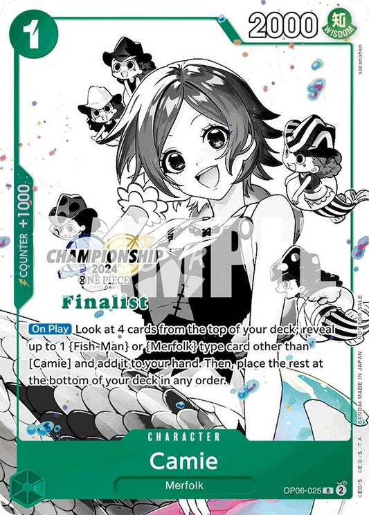 Image for Camie (Championship 2024 Finalist Card Set Vol. 2) (OP06-025) (OP-PR) - One Piece Card Game