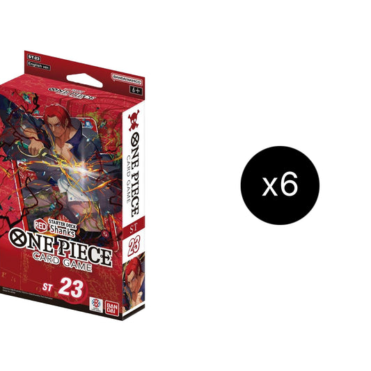 Image for Starter Deck 23: RED Shanks Display - One Piece Card Game