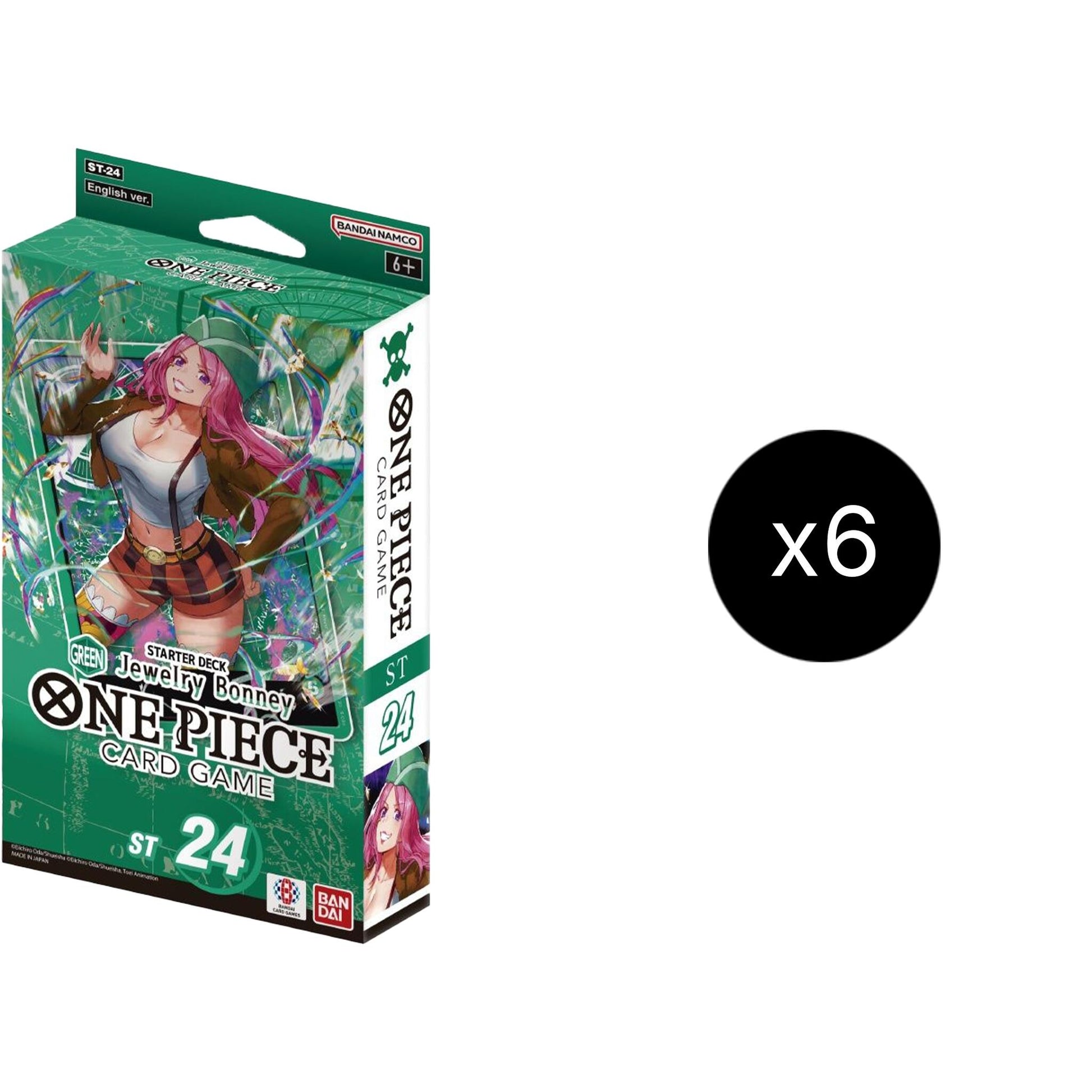 Image for Starter Deck 24: GREEN Jewelry Bonney Display - One Piece Card Game