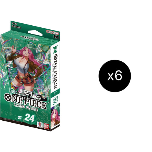 Image for Starter Deck 24: GREEN Jewelry Bonney Display - One Piece Card Game
