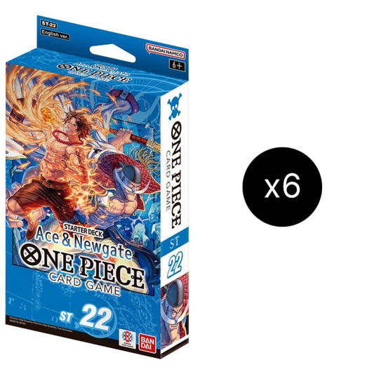 Image for Starter Deck 22: Ace & Newgate Display - One Piece Card Game