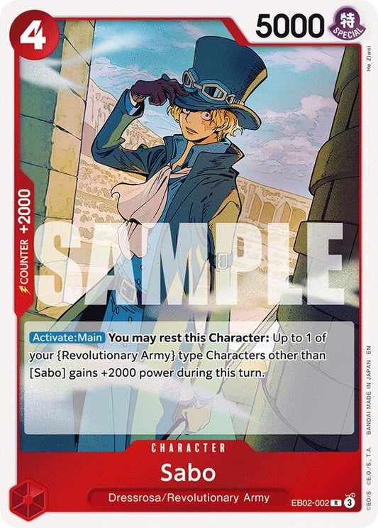 Image for Sabo (EB02-002) (EB-02) - One Piece Card Game