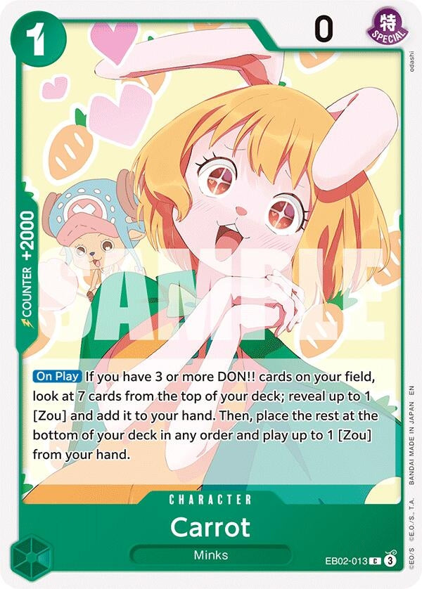 Image for Carrot (EB02-013) (EB-02) - One Piece Card Game