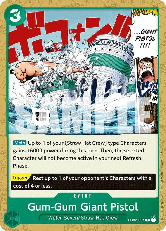 Image for Gum-Gum Giant Pistol (EB02-021) (EB-02) - One Piece Card Game