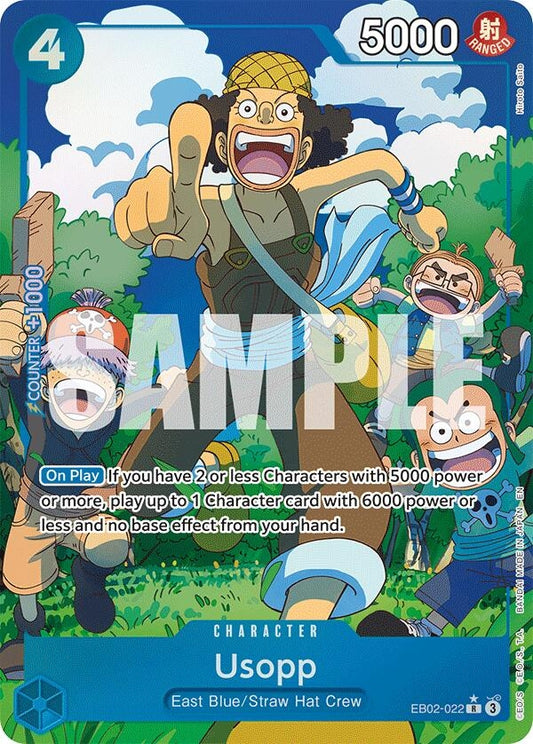 Image for Usopp (Alternate Art) (EB02-022) (EB-02) - One Piece Card Game
