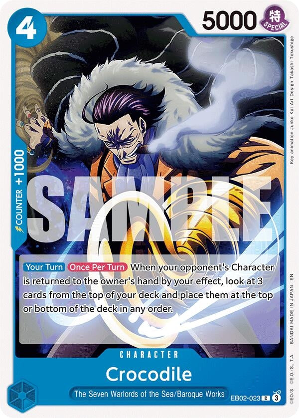 Image for Crocodile (EB02-023) (EB-02) - One Piece Card Game