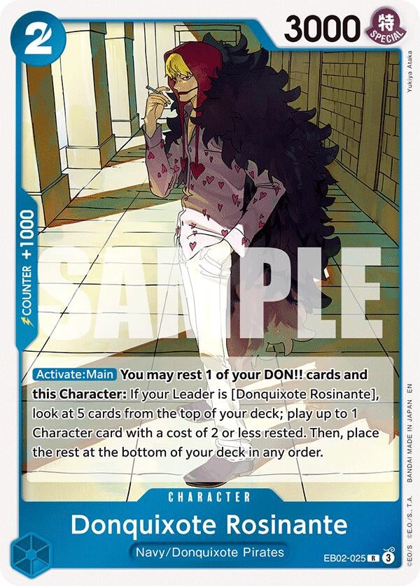 Image for Donquixote Rosinante (EB02-025) (EB-02) - One Piece Card Game