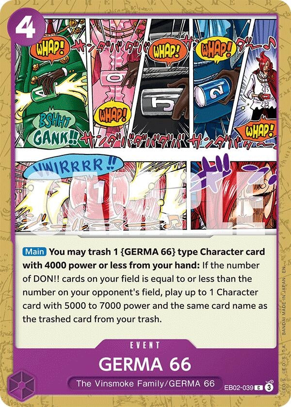 Image for GERMA 66 (EB02-039) (EB-02) - One Piece Card Game